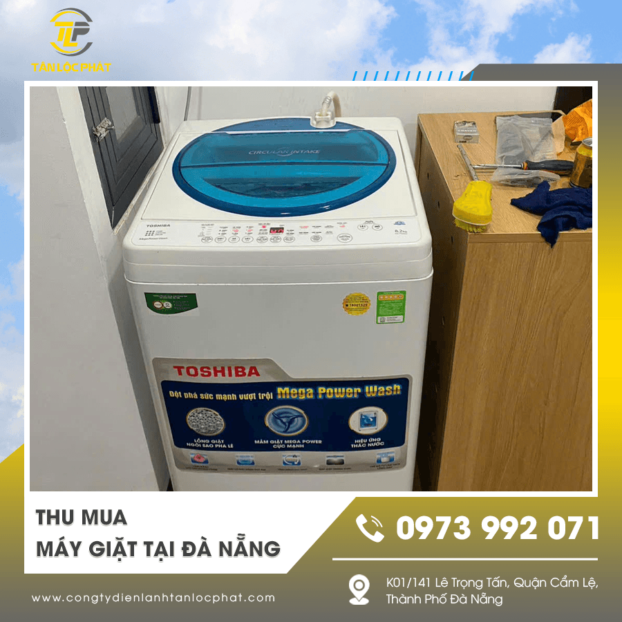 Thu mua máy giặt hư hỏng tại Đà Nẵng nhanh chóng