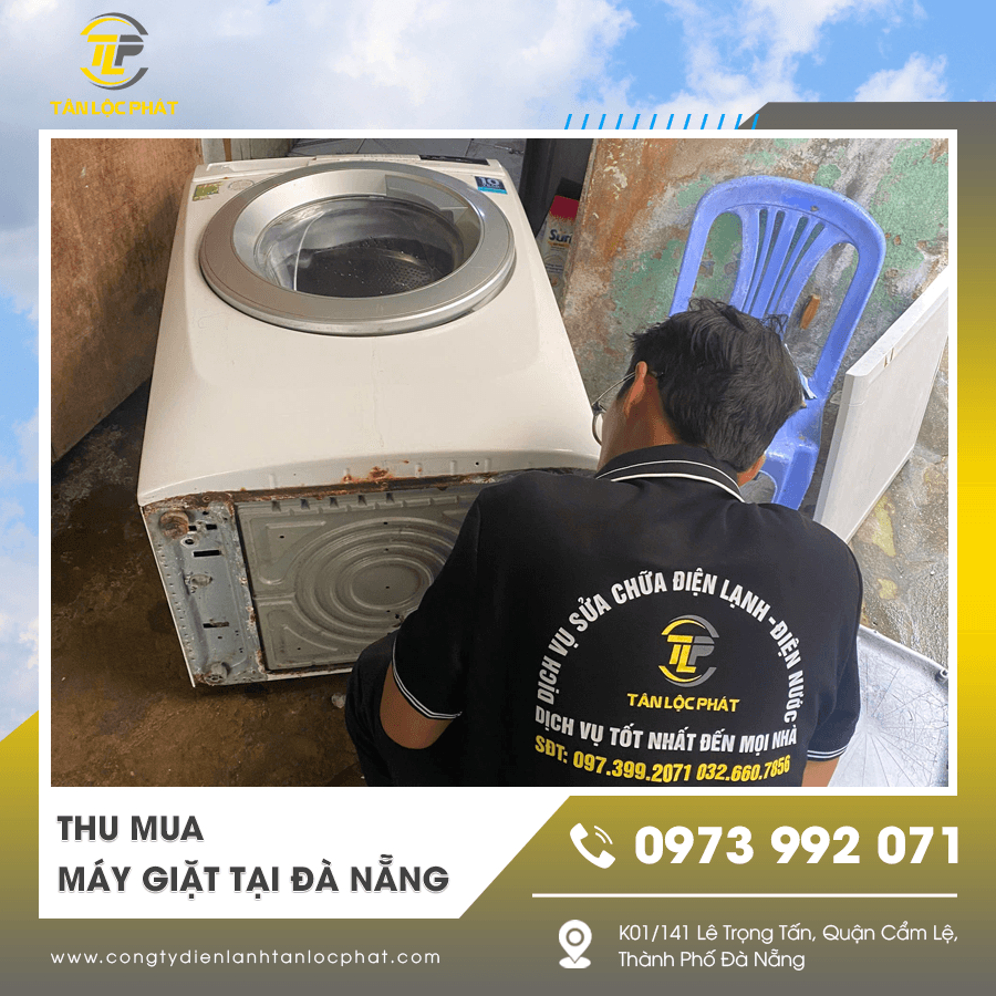 Dịch vụ thu mua máy giặt cũ tại Đà Nẵng uy tín